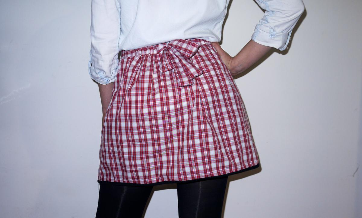 customizar camisa XXL en falda