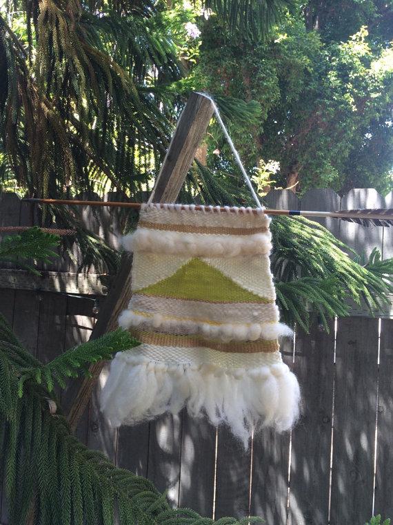 Mt. Washington woven wall hanging