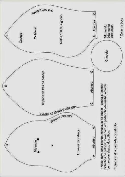 bebe niña sentada Patron