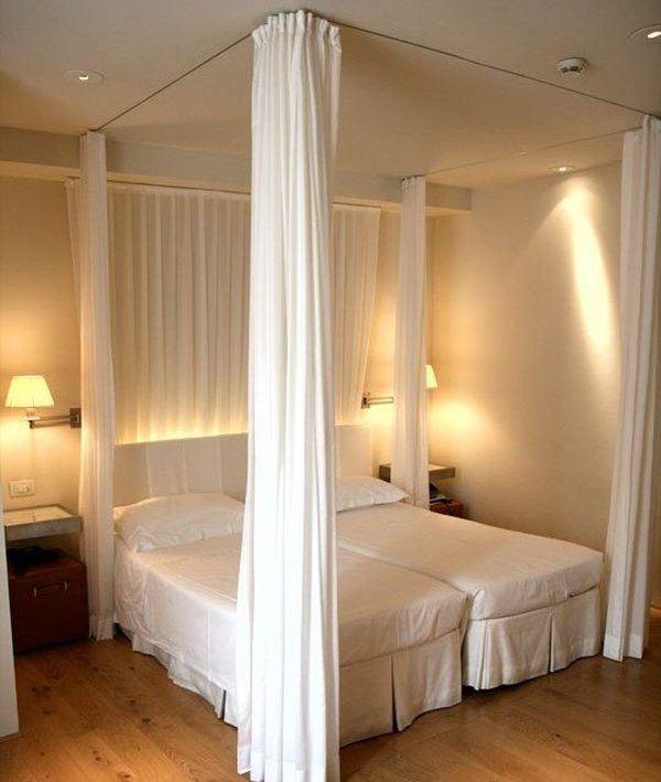 Como crear dormitorios de ensueño con el uso de cortinas | Decoración