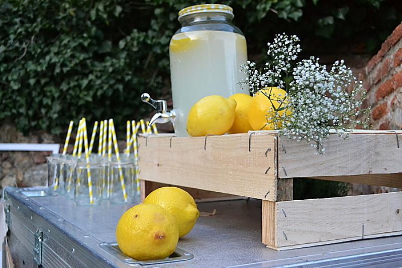 Fiesta de cumpleaños infantil en tonalidades rosa y amarillo - All Lovely Party