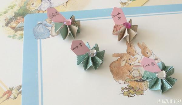 Flores para tarjetas de invitados