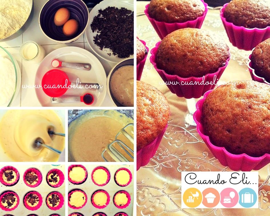 Muffins de banana y yogur