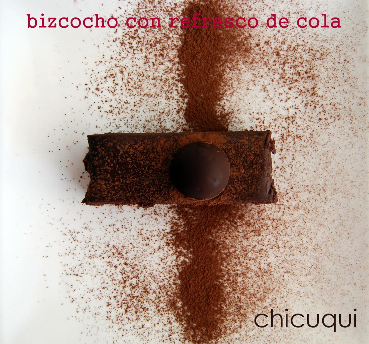 Receta de bizcocho con refresco de cola en galletas decoradas chicuqui.com