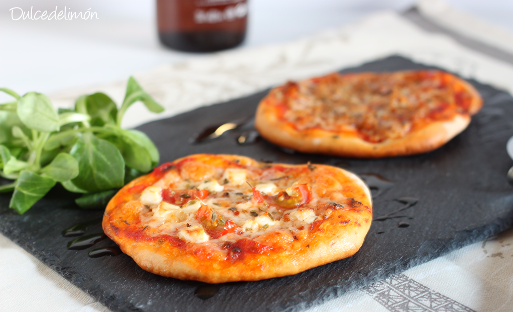 Pizza basica de masa esponjosa