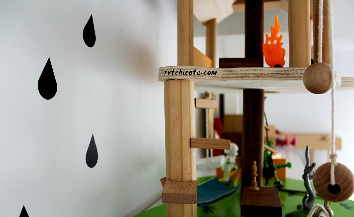 Ideas-para-decorar-una-Habitación-infantil-vinilos-gota