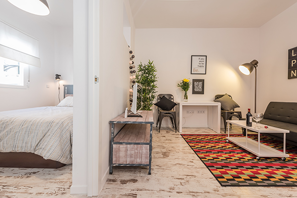 El antes y después de un apartamento; Uno de mis últimos proyecto de interiorismo.