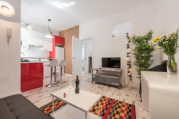 El antes y después de un apartamento; Uno de mis últimos proyecto de interiorismo.