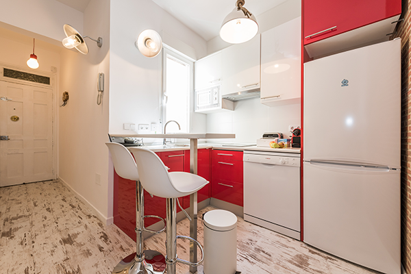 El antes y después de un apartamento; Uno de mis últimos proyecto de interiorismo.