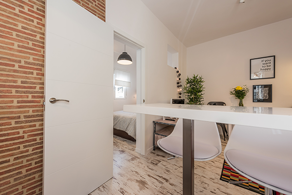 El antes y después de un apartamento; Uno de mis últimos proyecto de interiorismo.