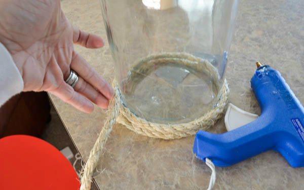 candelabro de sisal 3