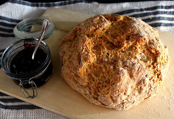 Irish soda bread (pan de soda irlandés)