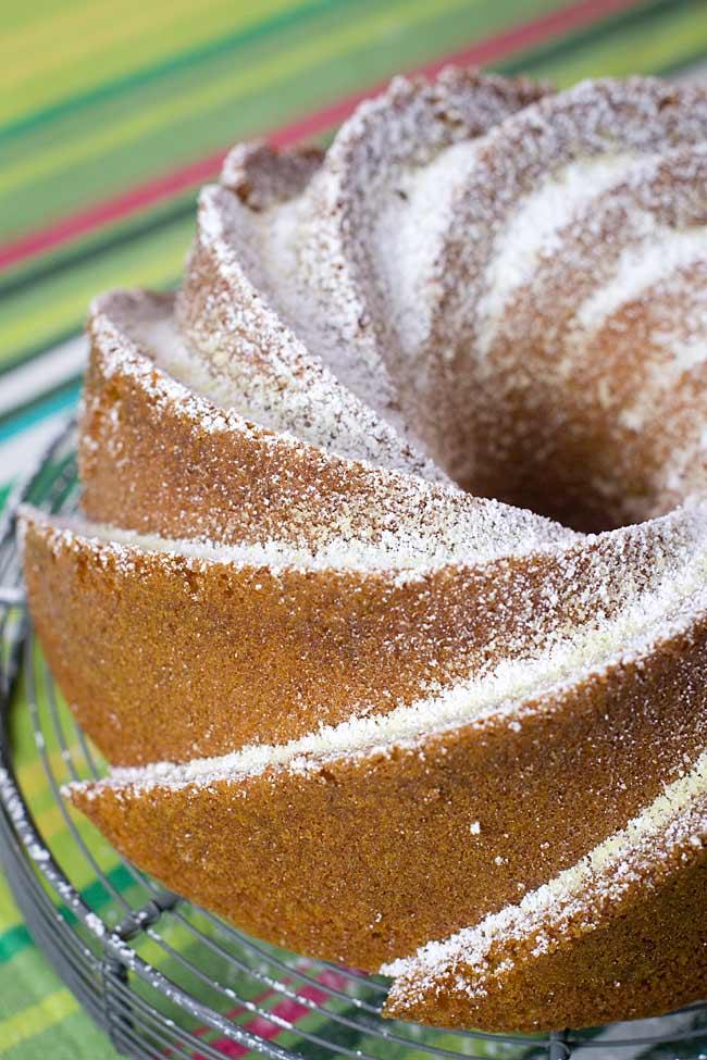 bundt cake de vainilla
