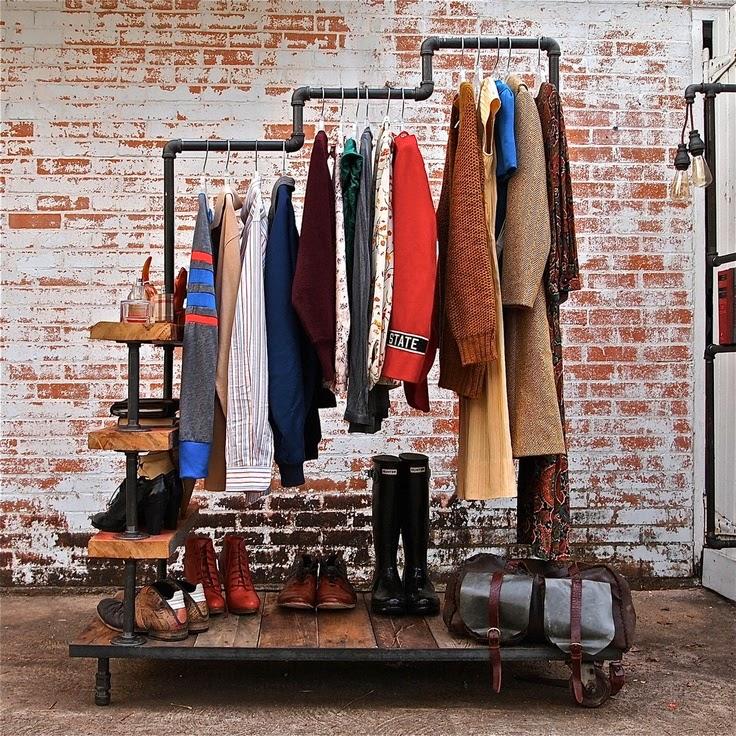 Decorar con tuberías. Pipe Deco: Decoidea para conseguir un estilo industrial.