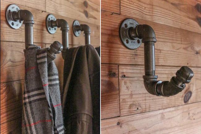 Decorar con tuberías. Pipe Deco: Decoidea para conseguir un estilo industrial.