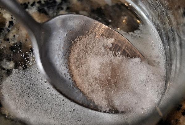 bicarbonato y vinagre