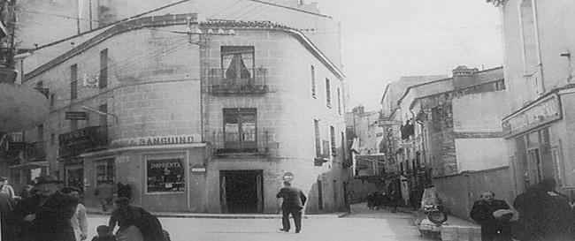 Esquina San Pedro y Donoso Cortés (Cáceres, 1960)