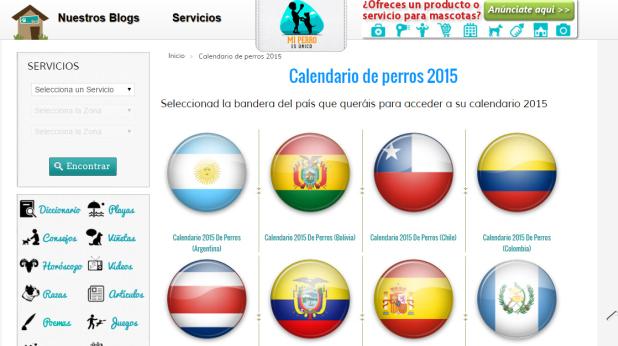 calendario perro