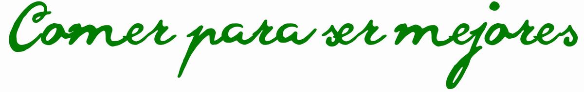 comer para ser mejores