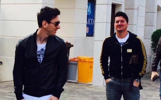 messi visitando al dietista