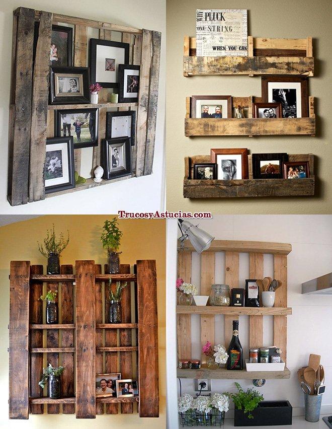 Estanterías de palets: originales y baratas