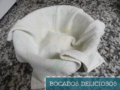 tapamos con un pano humedo