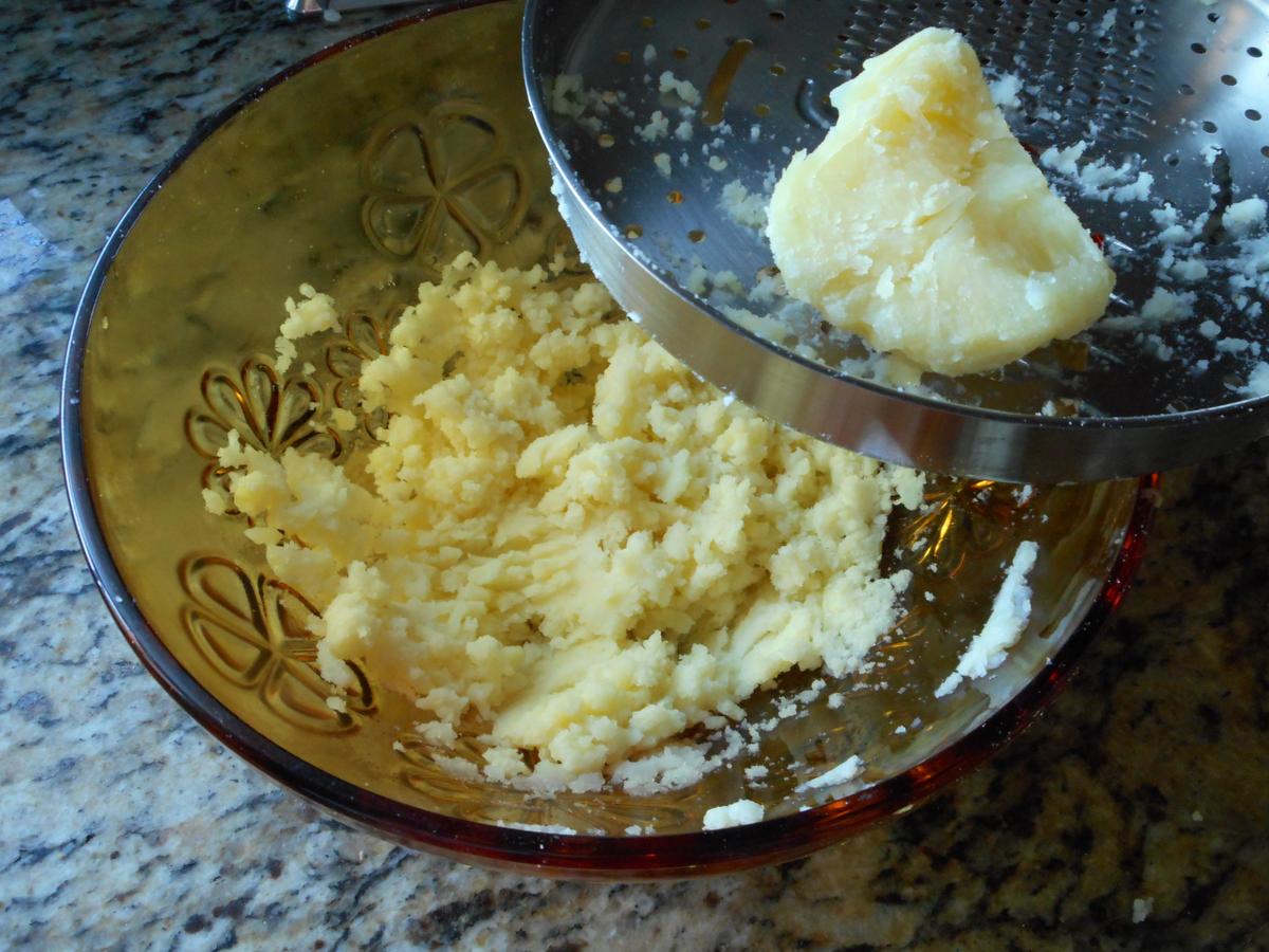 Puré queso revuelto