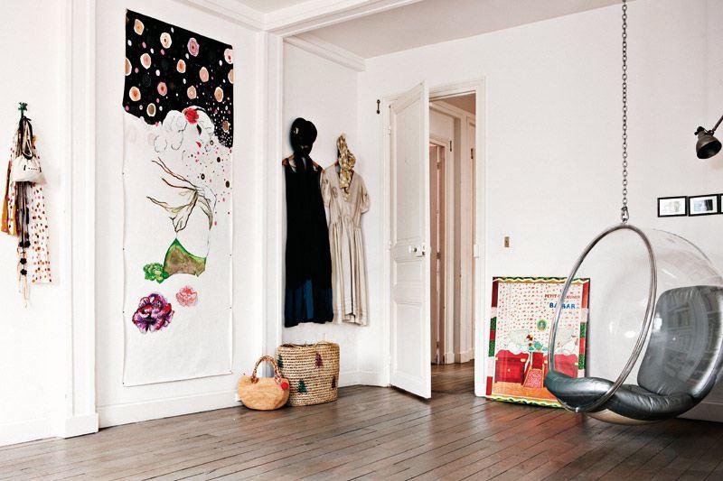 Rincones con encanto en un dúplex de París