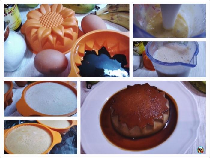 Flan-de-plátano-y-miel-paso-a-paso