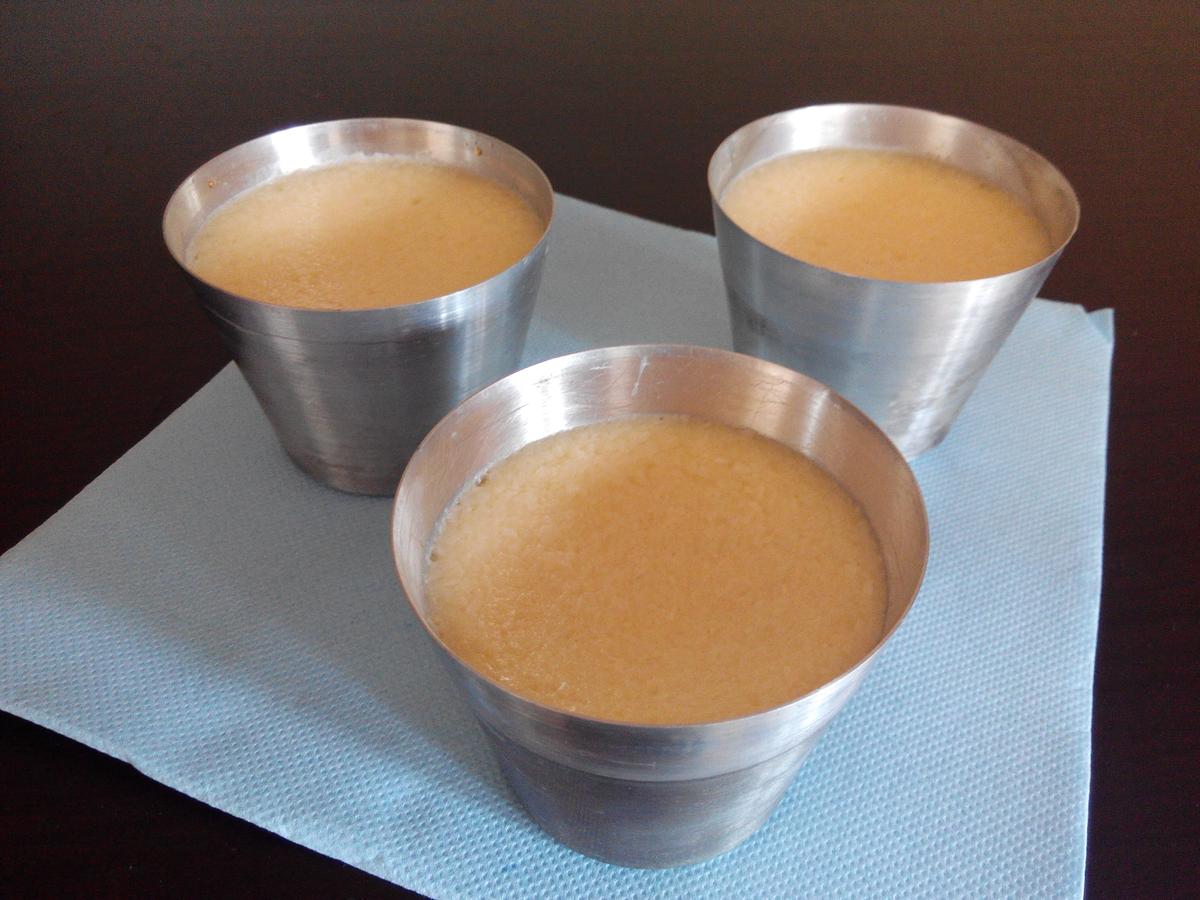 Flan de leche condensada y coco