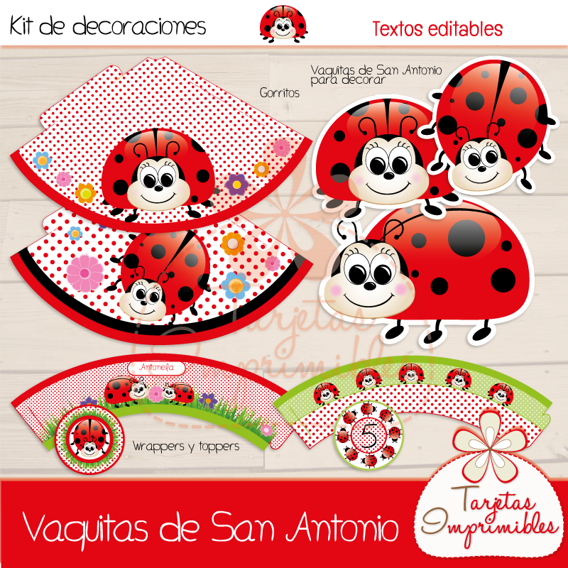 Decoraciones de fiesta para imprimir