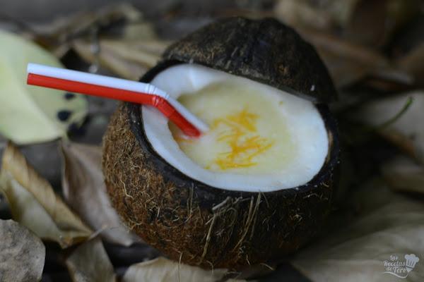 piña colada en su coco tererecetas 05