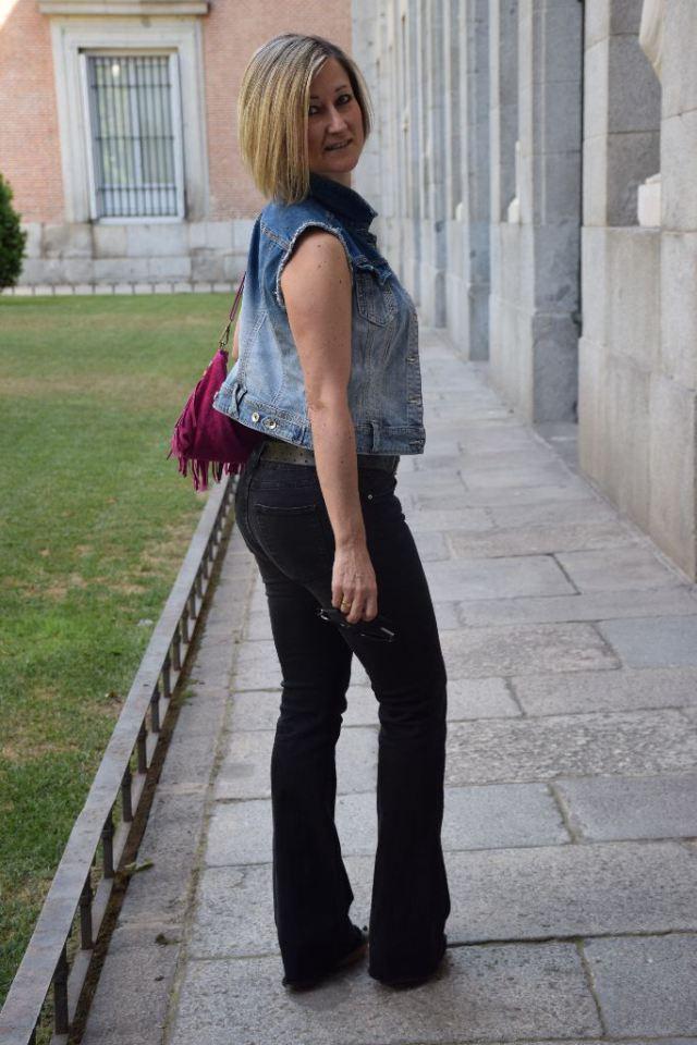 total black and denim