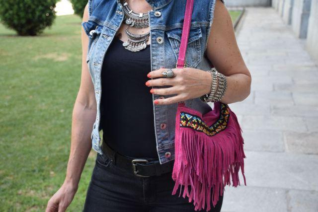 total black and denim