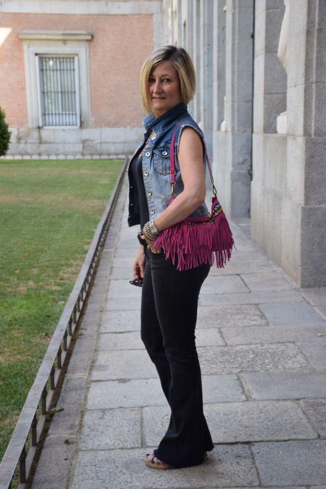 total black and denim