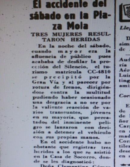 1963, Sábado Santo en Cáceres