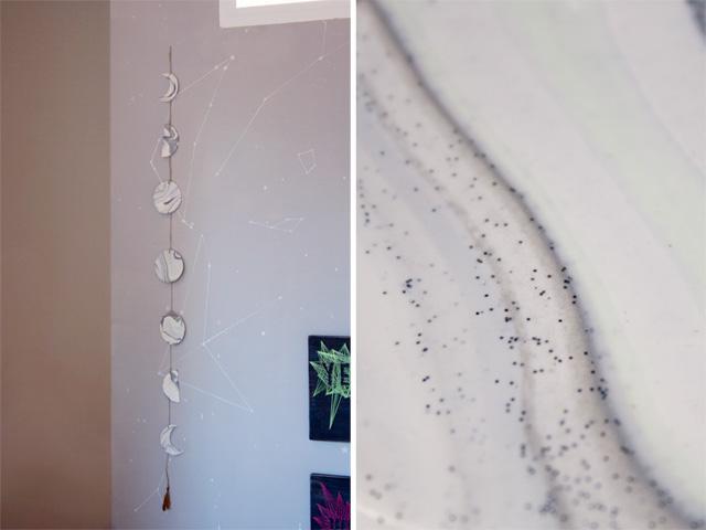 DIY moon hanging by 