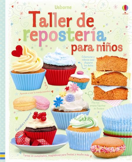Otra maravilla de Usborne. Instrucciones fáciles y claras, también les muestra como decorar, cupcakes y demás pastelítos.
