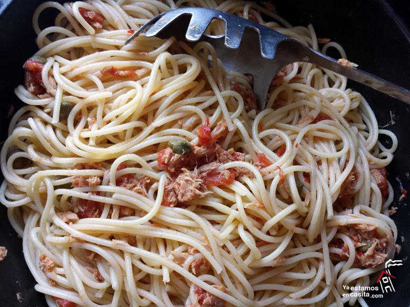 Spaghetti de verano - Yaestamosencasita.com