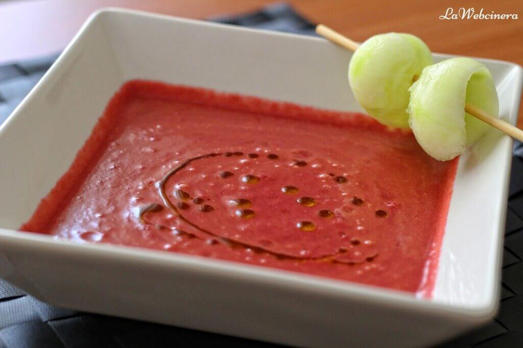 gazpacho de cerezas