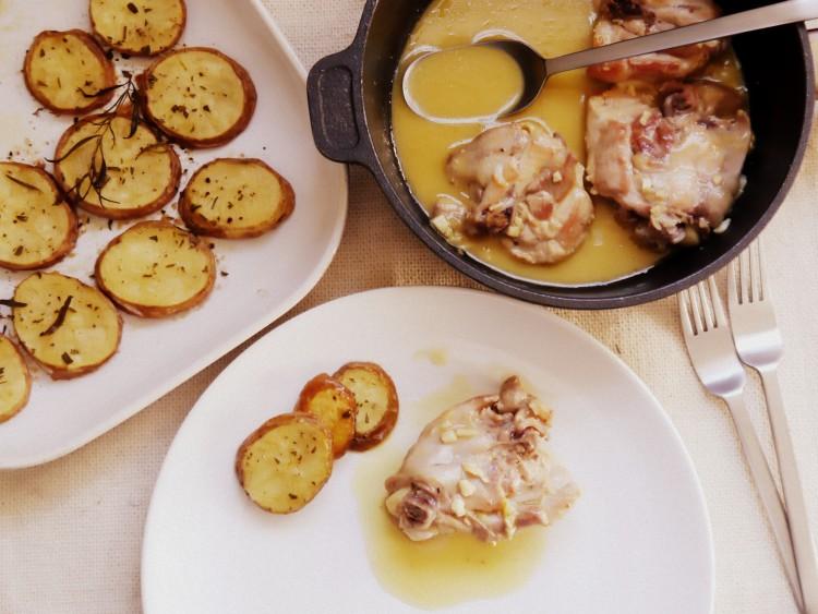 como hacer pollo al ajillo