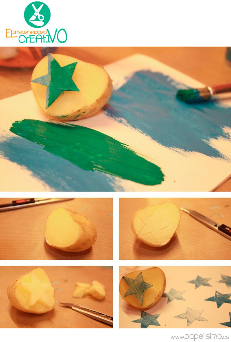 Como-estampar-con-patatas-pasos