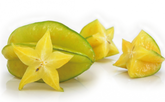 carambola o fruta estrella