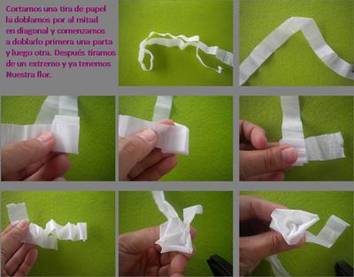 Manualidades Caseras Inma como hacer flores de papel faciles