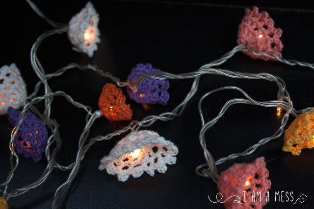 crochet light garland by 