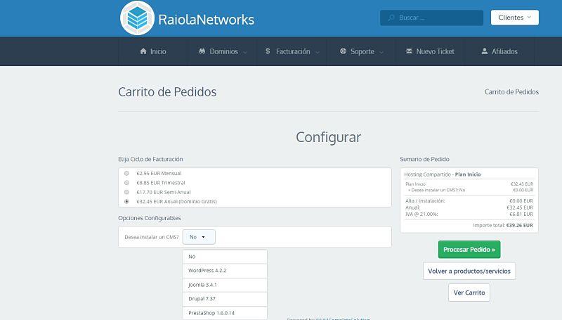 hacer una web instalar wordpress