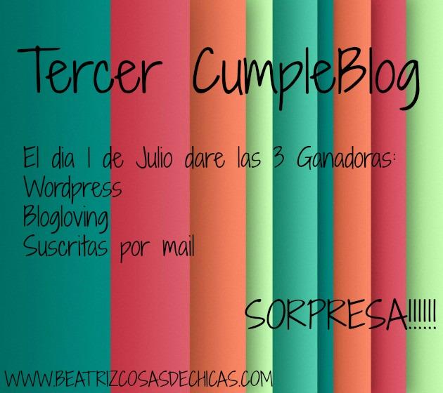 TERCER CUMPLEBLOG