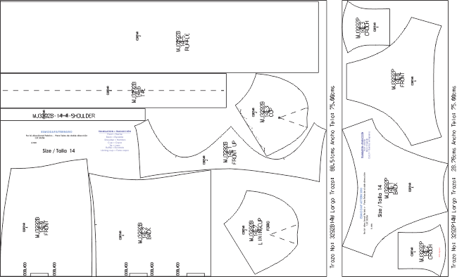 Descarga gratis el Patrón de Baby Doll o Pijama para mujeres