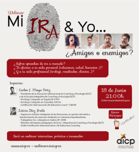 Webinar Mi ira y yo - Aicp con Carlos Moya y Leticia Díez