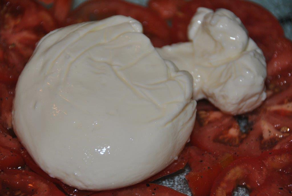 Ensalada de burrata